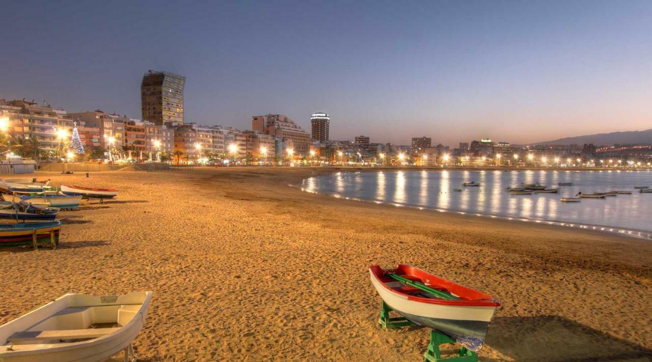Homeforguest Stylish And Modern Apartment Overlooking Las Canteras Las Palmas de Gran Canaria Luaran gambar